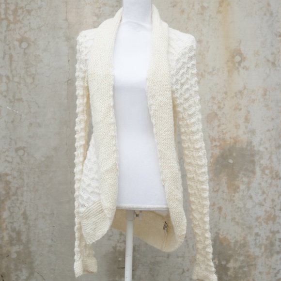Kimchi Blue Sweaters - Kimchi Blue Cream Cardigan
